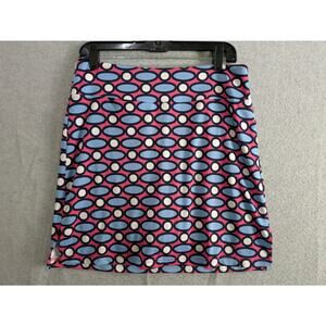 Golftini Pull-On Stretch Golf Skort Women's Medium Pickleball Rock N Roll Skort